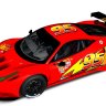 Saetta McQueen (Lightning McQueen) - Ferrari 458 gt2 skin