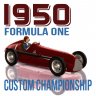 Driving Through The Decades - 70 Years of F1 - 1950 Custom Championship