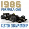 Driving Through The Decades - 70 Years of F1 - 1986 Custom Championship