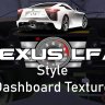 Lexus LFA Style Dashboard Texture | DonnerTech ECU