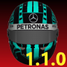 Mercedes Nico Hülkenberg Helmet for F1 2020