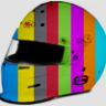 helmet and racing suit color for cup car