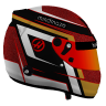 Haas career mode helmet - Pascal Wehrlein style