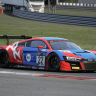 Alpine F1 inspired livery for the Audi R8 LMS 2019