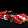 24 H Le Mans 1970-10 Ferrari 512 S Kelleners / Loos