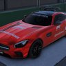 Red Mercedes Safety Car 2021