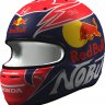 Nobuharu Matsushita Red Bull Helmet