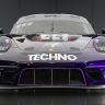 Porsche GT3 ii Techno Custom Livery
