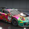 Porsche GT3 ii Abstract custom livery