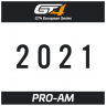 2021 GT4 European Championship Number Panels & Sponsors