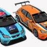 2 Skins for Seat Leon Eurocup 2014