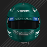 Aston Martin - 2021 season Helmet Sponsors Template