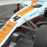 Gulf McLaren Livery: Full package (FOM chassis)