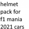 2021 Helmet pack for F1 mania 2021 cars