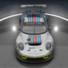 2021 Porsche GPX Racing #23 50 years Martini Racing 24H du Mans