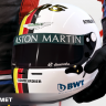 Sebastian Vettel alternative helmet design