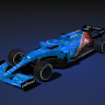 Fictional 2021 Alpine F1 Livery - RSS Formula Hybrid 2021