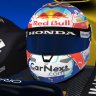 Max Verstappen Dutch GP Helmet and Car