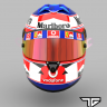 Rubens Barrichello 2004 Helmet - ACSPRH Compatible