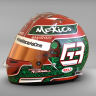 George Russell México GP Helmet 2021 | ACSPRH Mod