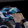 Williams/Mercedes Helmet for career (personal helmet)