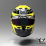 Nico Rosberg 2012 Helmet - ACSPRH Compatible