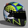 Valentino Rossi Soleluna Helmet for F1 2021