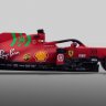 Ferrari with super engine. (супер двигатель)