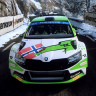 2022 Toksport WRC2 Skoda Fabia Rally 2 EVO Andreas Mikkelsen