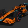 McLaren  MCL36 REAL 2022 - RSS Formula Hybrid X EVO