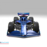 RSS Formula Hybrid X 2022 EVO Williams FW44 Livery
