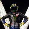 VR46's Dainese suit and AGV helmet for custom rider