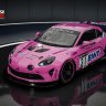 BWT Alpine F1 Limited Pink Livery Replica for the Alpine GT4 1