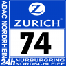 N24H-GDL Racing 3 Porsche 911 GT AMERICA #74