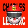 helmet Charles Leclerc Monaco 2022