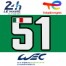2022 AF Corse #51 #52 Le Mans - Ferrari 488 GTE
