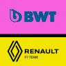 2022 BWT Renault F1 concept livery | RSS formula hybrid 2022 S