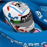 2022 French Grand Prix Esteban Ocon MSPaint Helmet for the RSS Formula Hybrid 2022