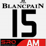 2019 Blancpain GT Boutsen Ginion Racing #15