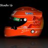 Ocon Monza 2022 Helmet