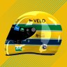 McLaren Career Helmet (Senna Inspired) - Arai GP6 (No Wing)