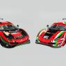 Rinaldi Racing ELMS 2022 GTE - Ferrari 488 GTE #32 & #33