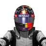 Sebastian Vettel Germany 2014 Helmet