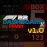 F1 22 Dashboard X for SimHub by PFM21
