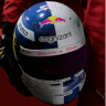 Sebastian Vettel  Mexico GP 2022 tribute helmet