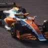 Mclaren Gulf skin for Formula Hybrid 2022 s