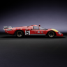 Ferrari 512S Coda Lunga - Le Mans 1970 #5 (4K)