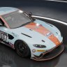 Aston Martin GT4 Gulf Livery