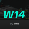 Mercedes-AMG PETRONAS F1 Team W14 Livery Pack for F1 2023 Season [Modular Mods] [3 LIVIERIES]