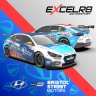 BTCC 2023 - Hyundai i30 BTCC - ExcelR8 Motorsport Liveries